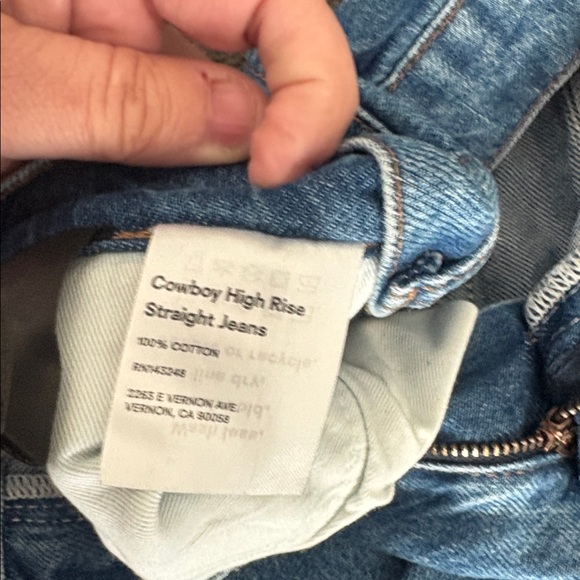 Reformation Denim Blue Jeans - Picture 5 of 5